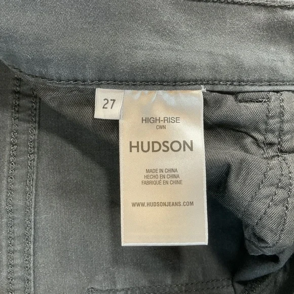 Hudson Jeans Dark Gray Flare & Wide Leg - Picture 4 of 6